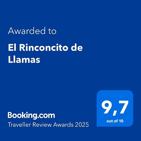 El Rinconcito De Llamas Llamas de la Ribera Exterior photo